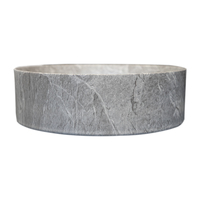 THH Above Counter Ceramic Bathroom Basin Marble 400x400x120mm