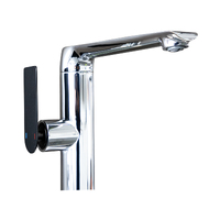 THH Kitchen Tap Mixer Black & Chrome