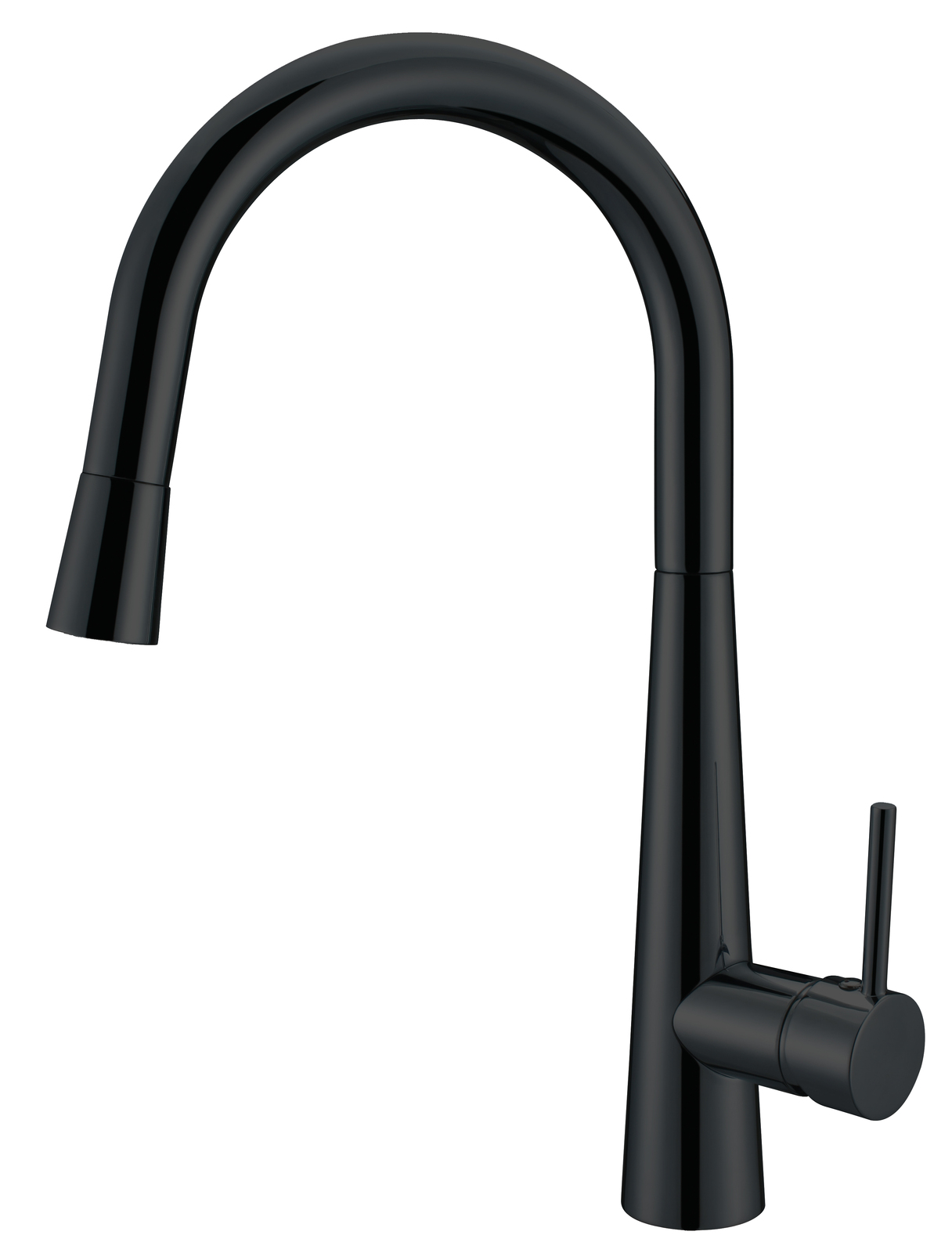 Thh Kitchen Sink Mixer Tap Matte Black