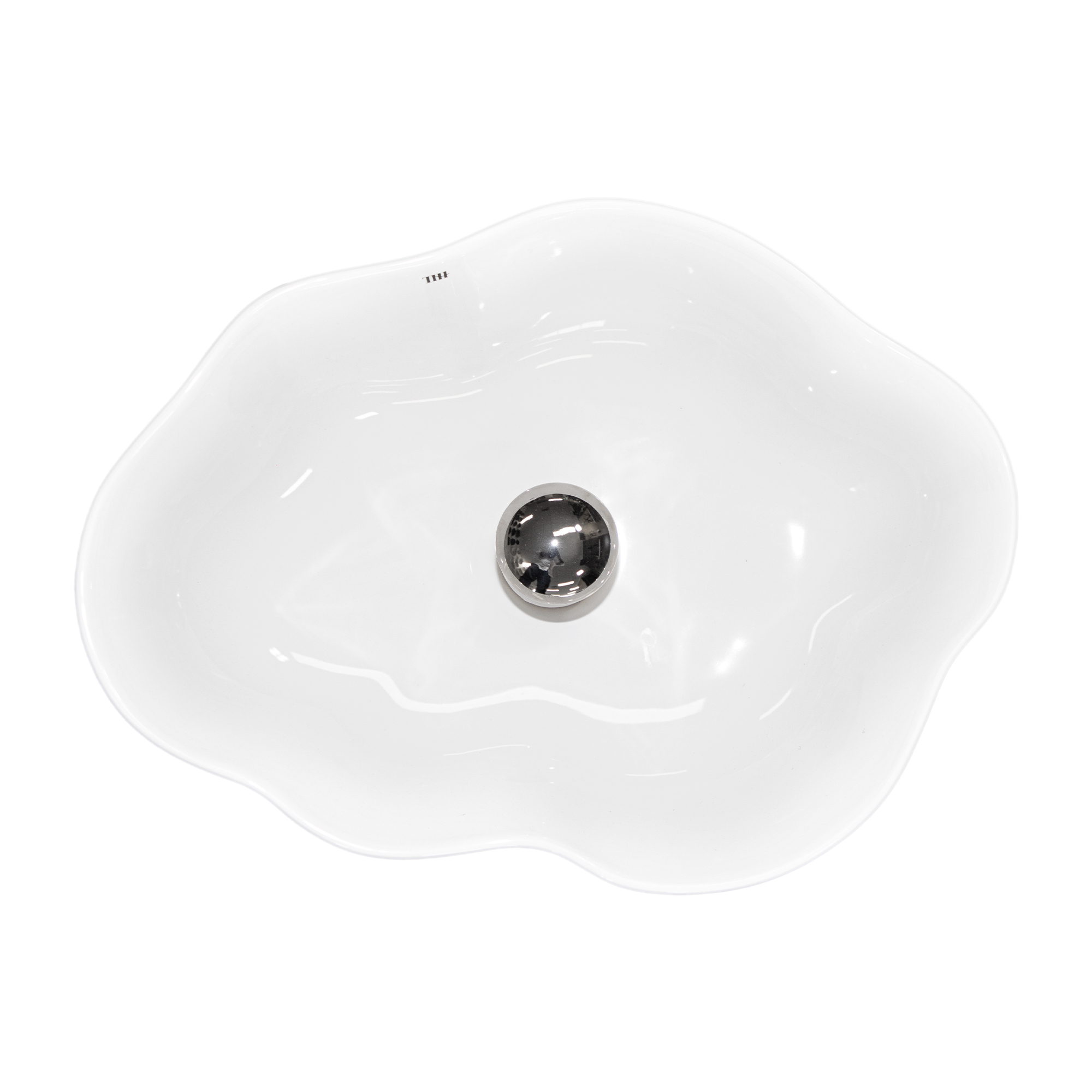 THH Above Counter Ceramic Bathroom Basin White 500x380x135mm