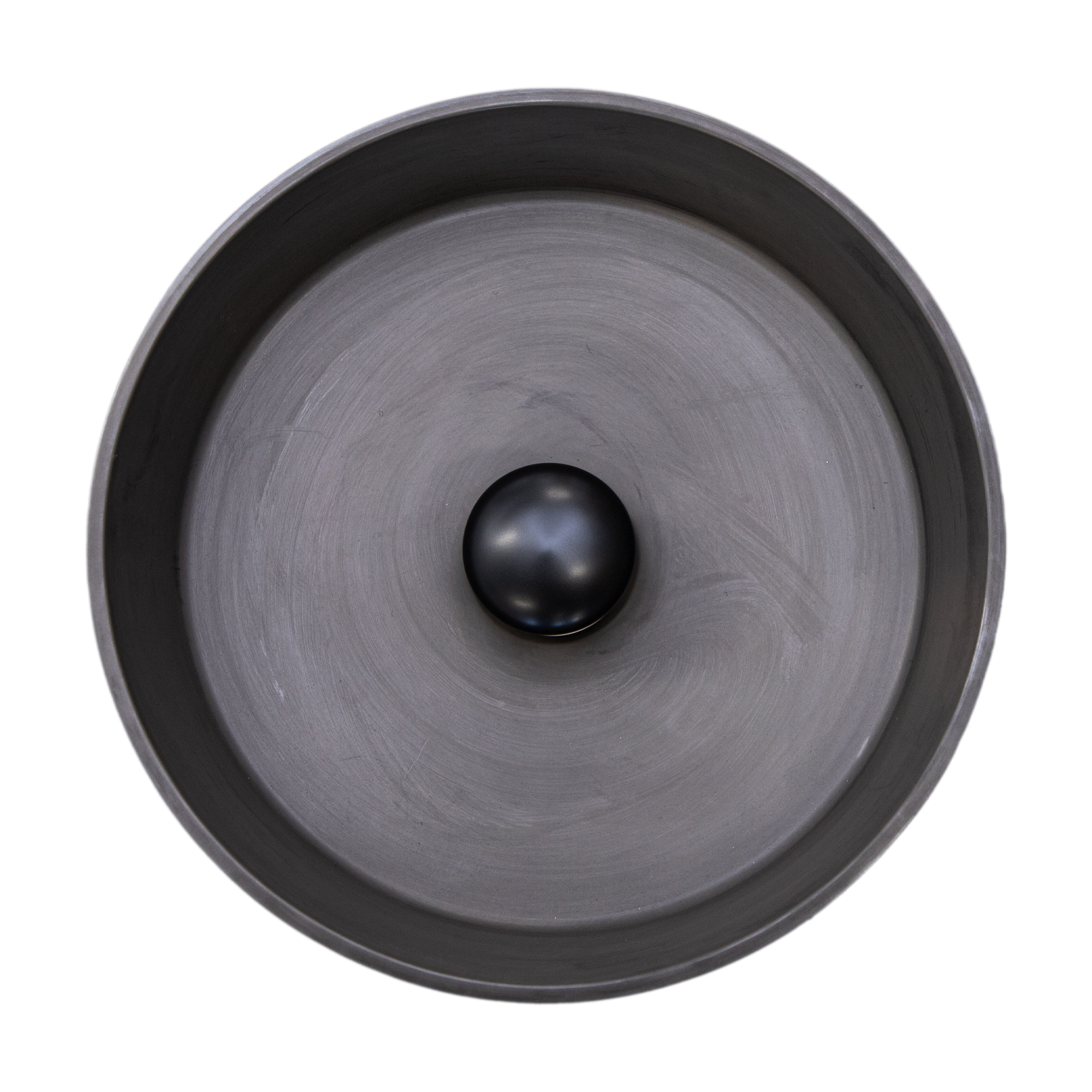 THH Above Counter Ceramic Bathroom Basin Dark Gray 360x360x120mm