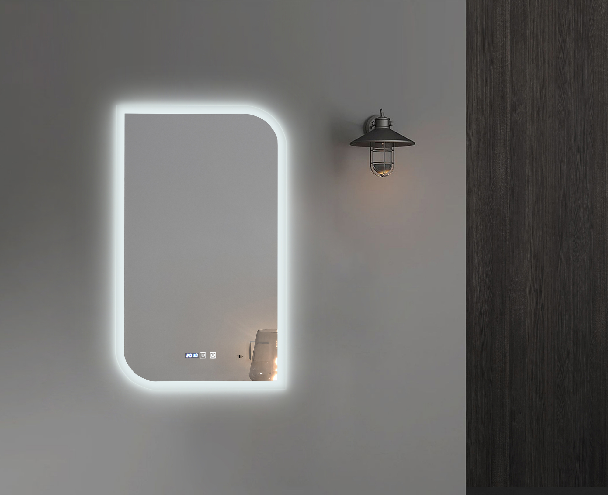 THH 600*1000 LED Light &amp; Defogger Bathroom Mirror