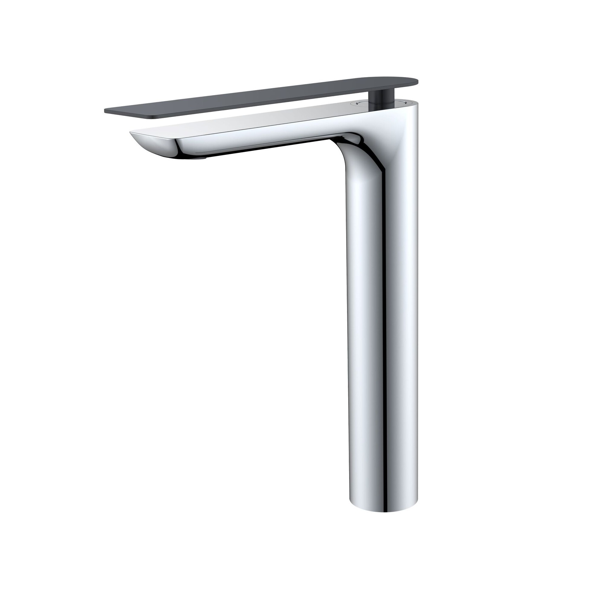 THH Bathroom Basin Mixer Electronic Black &amp; Chrome