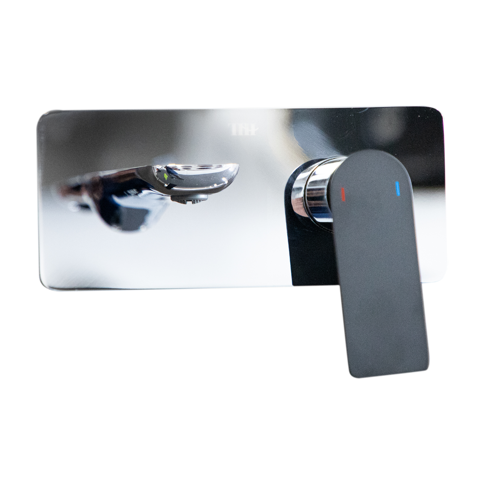 THH Bathroom Basin Mixer Electronic Black &amp; chrome