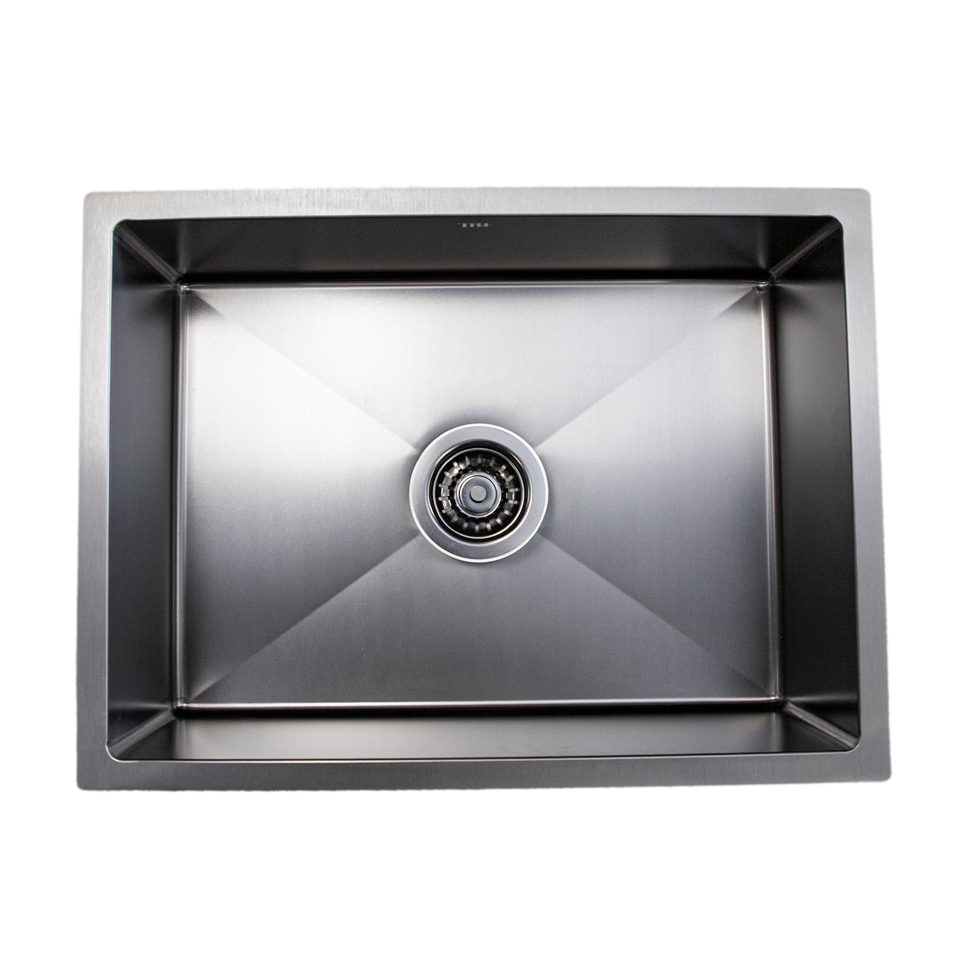 THH Single Bowl Gray Medium Kitchen Sink 610*457*200