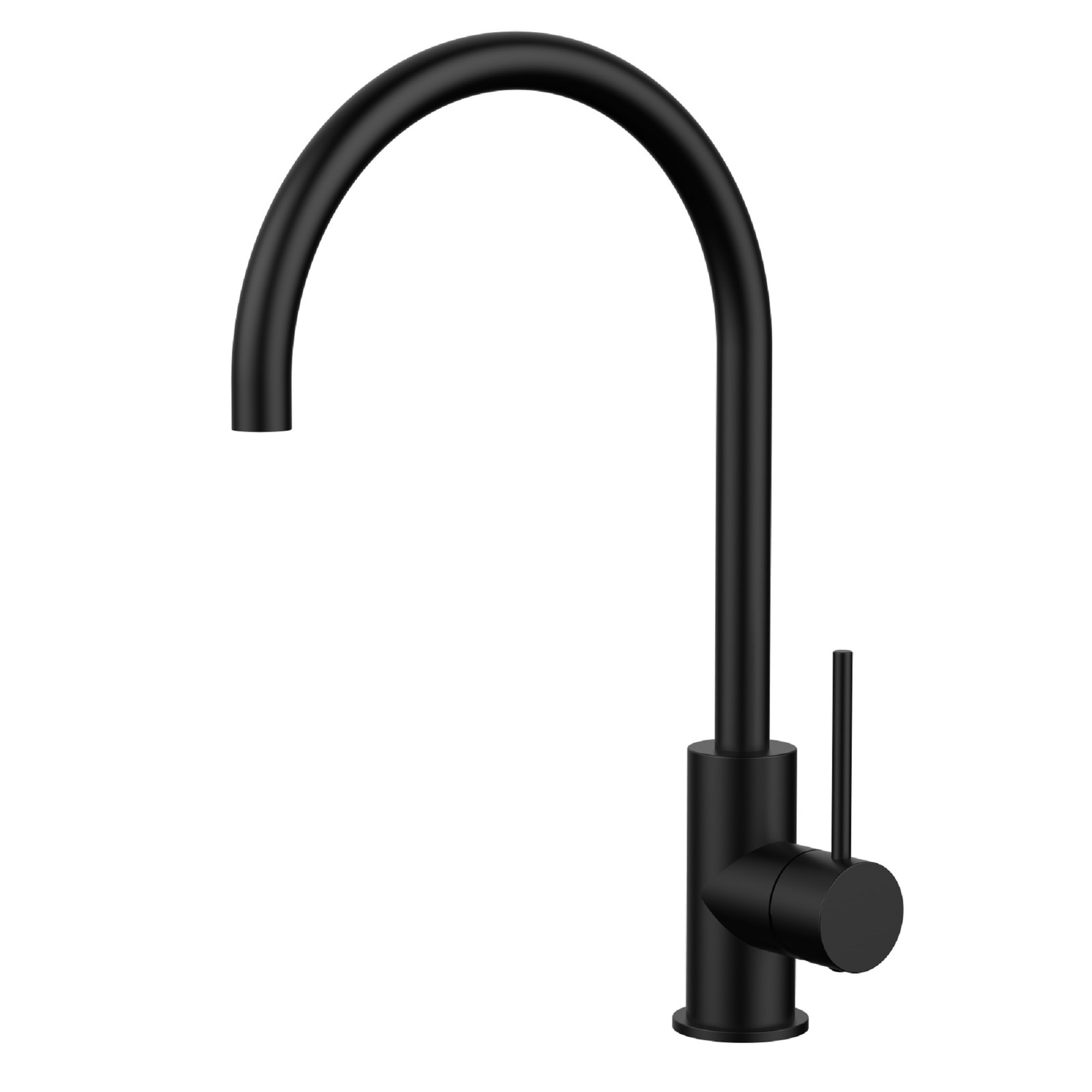 Thh Kitchen Sink Mixer Tap Matte Black